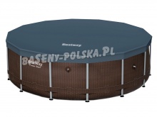 Pokrywa wiązana na basen stelażowy 427 cm Bestway 58248