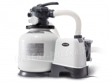 Pompa filtrująca piaskowa do basenów 10500 l/h INTEX 26648 piasek 50kg