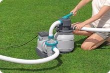 Pompa piaskowa do basenów ogrodowych 5678L Bestway 58497
