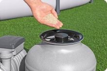 Pompa piaskowa z piasekim 25kg filtrująca 8327 l/h Bestway 58499 do basenu