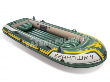 Ponton Seahawk 4 Set 351 x 145 x 48 cm INTEX 68351 z wiosłami i pompką