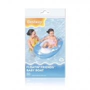 Ponton plażowy do pływania delfin 102 x 69 cm Bestway 34037 dla dzieci