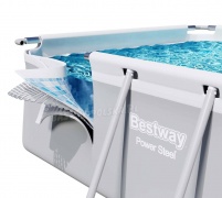 Prostokątny basen ogrodowy stelażowy 640 x 274 x 132 cm 5611Z Bestway 18w1