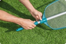 Siatka na kiju do czyszczenia basenów AQUASCOOP 58635 Bestway