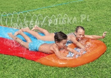 Ślizgawka wodna ogrodowa 488 cm Bestway 52478 dwa tory