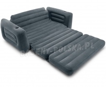 Sofa dmuchana fotel rozkładany materac dwuosobowy Intex 66552