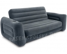 Sofa dmuchana fotel rozkładany materac dwuosobowy Intex 66552