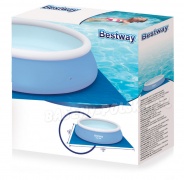 Uniwersalna mata pod basen okrągły 396 x 396 cm Bestway 58002