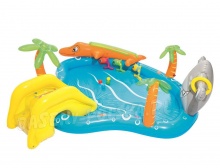 Wodny dmuchany plac zabaw dla dzieci Morska Przygoda Bestway 53067