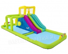 Wodny plac zabaw Mega Park 710 x 310 x 265 cm Bestway 53387 tor przeszkód