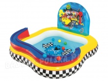 Wodny plac zabaw brodzik z Mickey z atrakcjami 157 x 157 x 91 cm