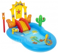Wodny plac zabaw dla dzieci Bestway 53118 Dziki Zachód 264 x 188 x 140 cm