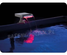 Wodospad do basenu świecąca kaskada LED INTEX 28090 do pompy