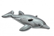 Dmuchany Delfin do pływania dla dzieci 201 x 76cm Intex 58539